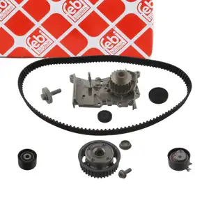 febi Zahnriemensatz + Wapu + Nockenwellenversteller f&uuml;r RENAULT Clio 3 Megane 2 3 1.6