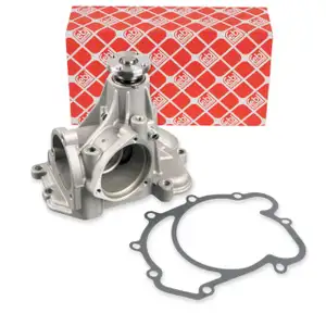 febi 09512 Wasserpumpe WaPu + Dichtung f&uuml;r MERCEDES W124 W140 SL R129 M119 A1192001501