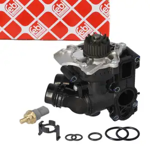 febi Wasserpumpe f&uuml;r VW Golf 5 6 Passat Tiguan AUDI A3 A4 SEAT Leon 1.8/2.0 TSI 06H121008F