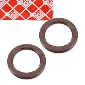 2x FEBI 177679 Wellendichtring Nockenwelle OPEL Astra Corsa Insignia Vectra Zafira vorne