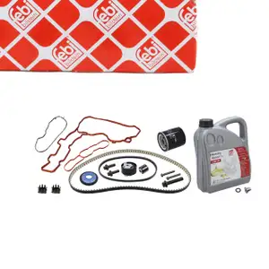 febi Zahnriemensatz + &Ouml;lwechsel f&uuml;r PEUGEOT 208 1 CITROEN C3 3 Berlingo 2 1.2i 1608887580