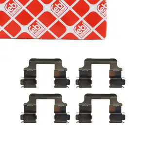 febi 182011 Zubeh&ouml;rsatz Montagestz Federnsatz f&uuml;r Bremsbel&auml;ge hinten