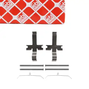 febi 182427 Zubeh&ouml;rsatz Montagesatz Federnsatz f&uuml;r Bremsbel&auml;ge vorne