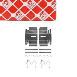 febi 182461 Zubeh&ouml;rsatz Montagestz Federnsatz f&uuml;r Bremsbel&auml;ge hinten