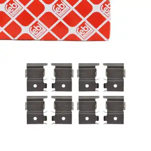 febi 182487 Zubeh&ouml;rsatz Montagesatz Federnsatz f&uuml;r Bremsbel&auml;ge vorne