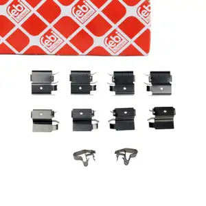 febi 182719 Zubeh&ouml;rsatz Montagesatz Federnsatz f&uuml;r Bremsbel&auml;ge vorne