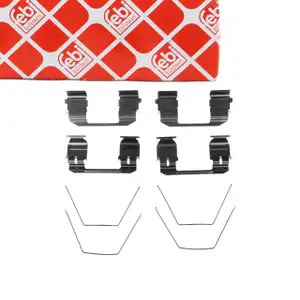 febi 182726 Zubeh&ouml;rsatz Montagesatz Federnsatz f&uuml;r Bremsbel&auml;ge vorne