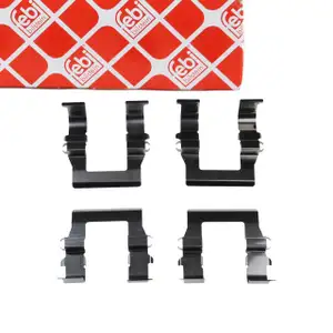 febi 182727 Zubeh&ouml;rsatz Montagesatz Federnsatz f&uuml;r Bremsbel&auml;ge vorne