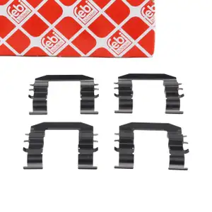 febi 182728 Zubeh&ouml;rsatz Montagesatz Federnsatz f&uuml;r Bremsbel&auml;ge vorne