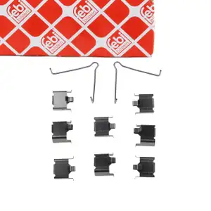 febi 182721 Zubeh&ouml;rsatz Montagestz Federnsatz f&uuml;r Bremsbel&auml;ge hinten