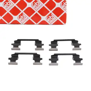 febi 182753 Zubeh&ouml;rsatz Montagesatz Federnsatz f&uuml;r Bremsbel&auml;ge vorne