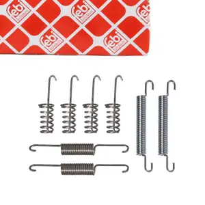febi 182171 Zubehörsatz Montagesatz Federnsatz für Bremsbacken hinten