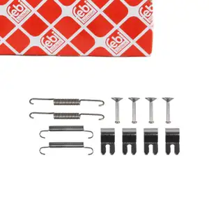 febi 182267 Zubeh&ouml;rsatz Montagesatz Federnsatz f&uuml;r Bremsbacken hinten