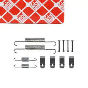 febi 182279 Zubeh&ouml;rsatz Montagesatz Federnsatz f&uuml;r Bremsbacken hinten