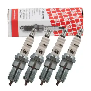 4x febi 13443 Z&uuml;ndkerze f&uuml;r FORD Courier Escort 5 6 Fiesta 3 4 Ka RB Orion 3 1.1 1.3