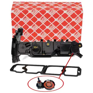 febi Ventildeckel + Dichtung für CITROEN FIAT FORD OPEL PEUGEOT VOLVO 1.5/1.6 DIESEL