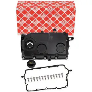 febi Ventildeckel + Dichtung f&uuml;r VW Golf 5 Passat B6 Polo 4 Touran 1.9/2.0 TDI 03G103469G