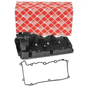 febi Ventildeckel + Dichtung für VW Touareg 7P AUDI A4 B8 A5 8F A6 C7 A7 4G 3.0 TDI links
