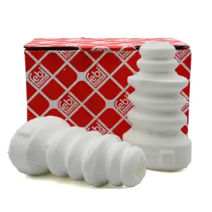 2x febi Anschlagpuffer Gummianschlag f&uuml;r VW Golf 5 6 Touran 1T Jetta 3 SKODA 2 hinten