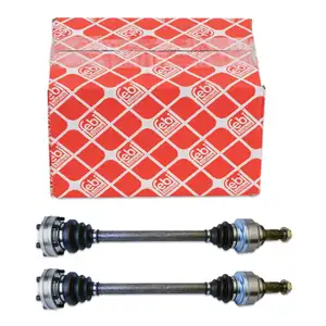 2x febi 185923 Antriebswelle f&uuml;r BMW 5er E60 E61 540-550i 525-535d 6er E63 E64 7er hinten