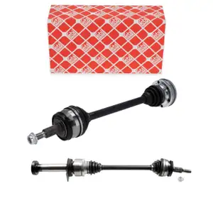 2x febi Antriebswelle f&uuml;r VW Multivan Transporter 2.0 1.9 TDI mit 5-Gang Schaltung vorne