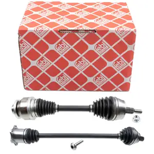 2x febi Antriebswelle f&uuml;r VW MULTIVAN TRANSPORTER T5 2.5 TDI 6-Gang Schaltung vorne