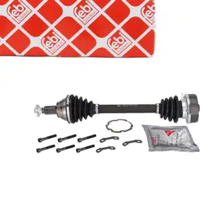 febi 193380 Antriebswelle Gelenkwelle Satz f&uuml;r VW Fox Polo 4 Vorderachse links 6QE407271C