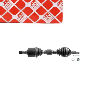 febi 193704 Antriebswelle Gelenkwelle f&uuml;r NISSAN X-Trail 2 2.0 dCi vorne links 39101JG74B