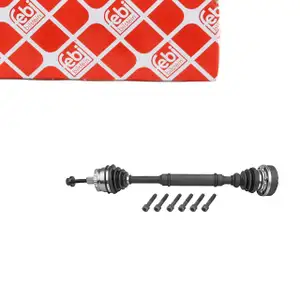 febi Antriebswelle Gelenkwelle f&uuml;r VW Passat B5 AUDI A4 B5 SKODA Superb 1 vorne rechts