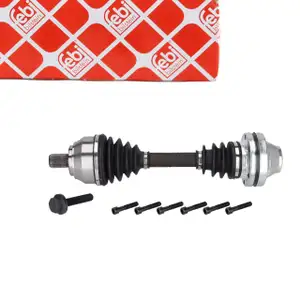 febi 194880 Antriebswelle + Schrauben f&uuml;r VW Amarok Vorderachse 2.0D 2H0407271B