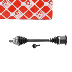 febi Antriebswelle f&uuml;r VW Golf 5 Passat B6 B8/9 AUDI Q3 SEAT Ateca vorne rechts 3C0407272L
