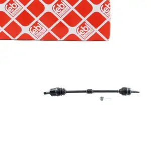 febi Antriebswelle Gelenkwelle f&uuml;r OPEL Meriva A 1.3 1.7 1.8D Vorderachse rechts 26111119
