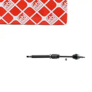 febi 1004356 Antriebswelle Gelenkwelle f&uuml;r FORD B-Max Fiesta 6 Vorderachse rechts 1789457