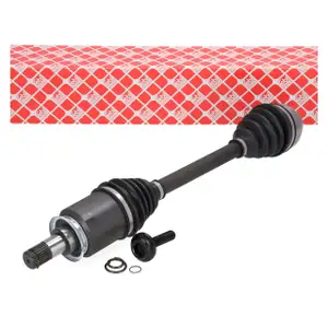 febi Antriebswelle Gelenkwelle f&uuml;r BMW X3 F25 X4 F26 MIT xDrive vorne links 31608675013