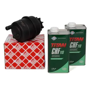 febi 38544 Ausgleichsbeh&auml;lter Servolenkung + 2L PENTOSIN Servo&ouml;l f&uuml;r BMW MINI