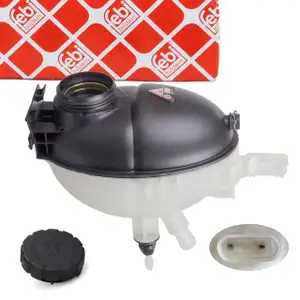 febi Ausgleichsbeh&auml;lter K&uuml;hlmittel + Sensor + Deckel f&uuml;r MERCEDES W204 C/X218 W212 X204