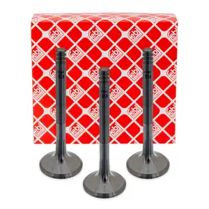 3x febi 21022 Auslassventil f&uuml;r VW Polo 6N2 9N Lupo AUDI A2 8Z0 SEAT Arosa 1.4 TDI 75 PS