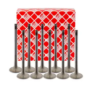 10x febi 21034 Auslassventil f&uuml;r VW Golf 4 Passat B5 B5.5 Sharan A3 1.8/2.7 T 058109611E