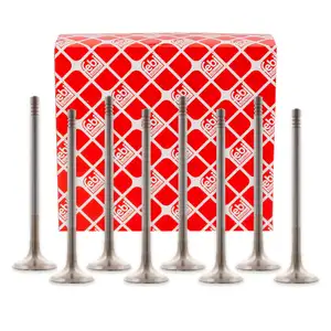 8x febi 28633 Auslassventil für OPEL Agila A Astra G H Corsa B C D Meriva A B 1.2 1.4