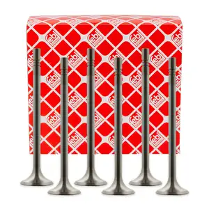 6x febi 38301 Auslassventil f&uuml;r SMART ForFour 454 1.5 CDI 68/95 PS OM639 6420500627