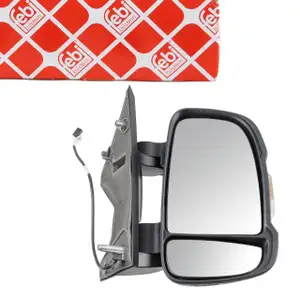 febi Außenspiegel Seitenspiegel für CITROEN Jumper 2 PEUGEOT Boxer FIAT Ducato rechts
