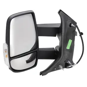 febi Au&szlig;enspiegel Seitenspiegel elektrisch mit Blinker f&uuml;r FORD Transit V363 links 2366812
