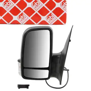 febi 101113 Außenspiegel Seitenspiegel für MERCEDES Sprinter 906 Crafter 30-35 30-50 links