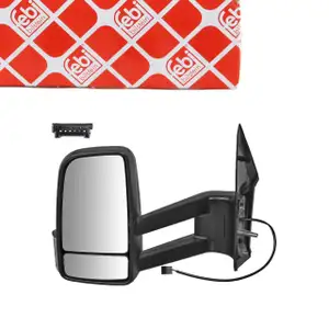 febi 101116 Au&szlig;enspiegel Seitenspiegel f&uuml;r MERCEDES Sprinter 906 Crafter 30-35 30-50 links