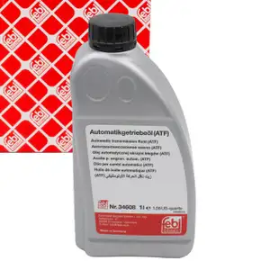 1L 1 liter febi 34608 ATF automatic transmission fluid for VW, BMW, HYUNDAI, JAGUAR, and PORSCHE