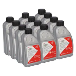 12L febi 183413 ATF Automatikgetriebe&ouml;l ROT f&uuml;r BMW MAZDA ATF 7 DEXRON ULV