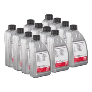 12L febi 32600 ATF Automatikgetriebe&ouml;l ROT f&uuml;r MB 236.41/51 Dexron VI Mercon LV DTFR10B100