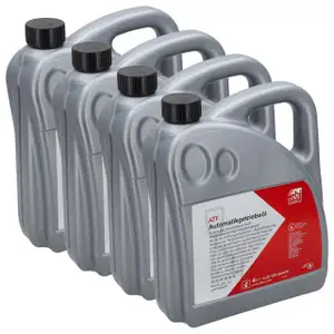 16L febi 197771 ATF Automatikgetriebe&ouml;l ROT f&uuml;r BMW MAZDA ATF 7 DEXRON ULV
