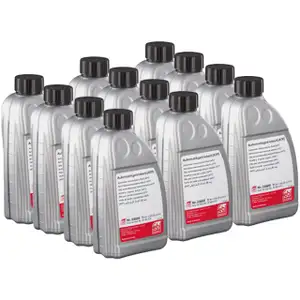 12x febi ATF 33889 Automatikgetriebe&ouml;l BLAU f&uuml;r MB 236.15 ATF 134 FE