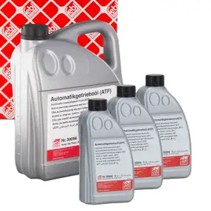 8L 8-liter febi Automatic Transmission Fluid (ATF) GREEN for AUDI, BMW, CHRYSLER, and JAGUAR
